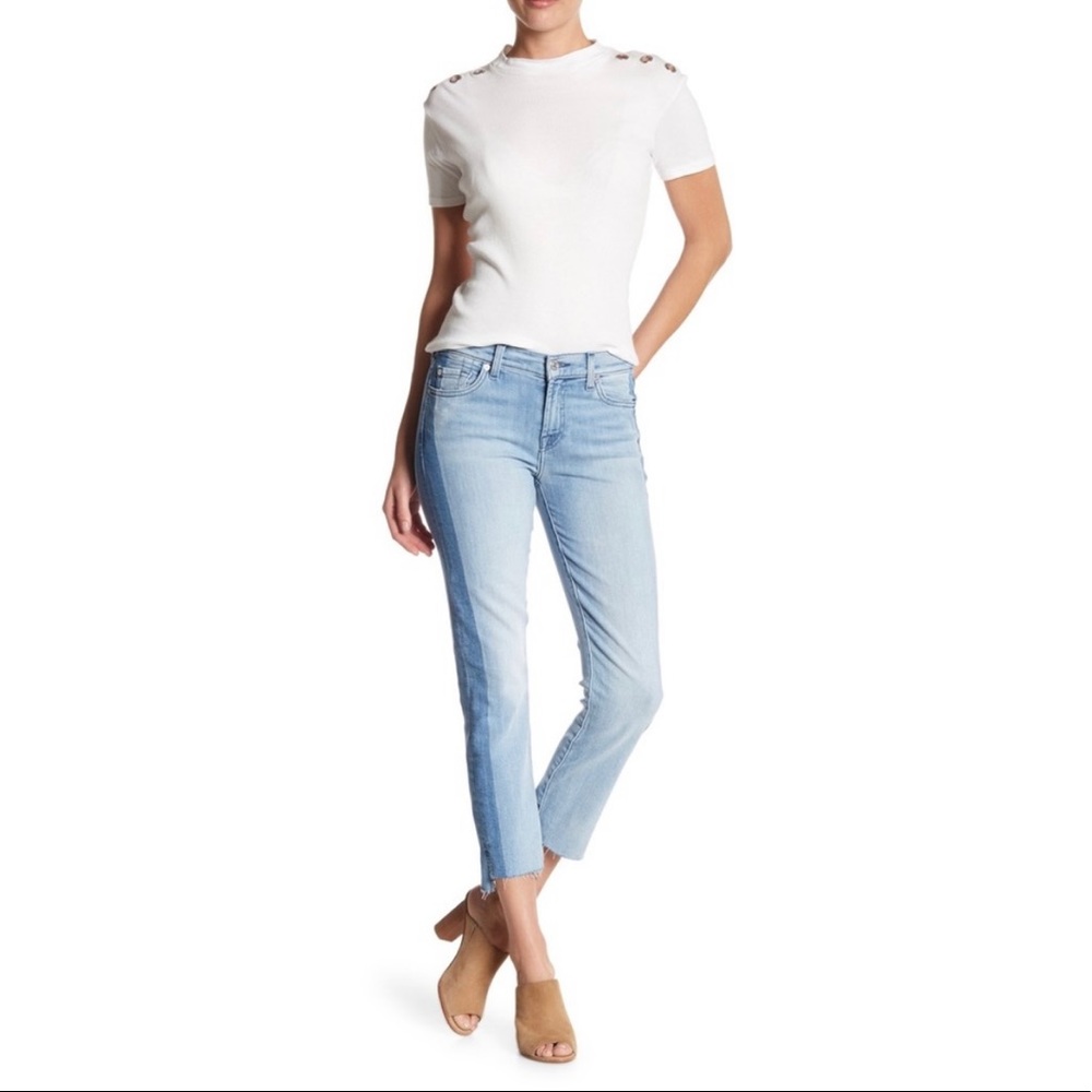 7 For All Mankind Roxanne Shadow Ankle
Skinny Jean Size 30